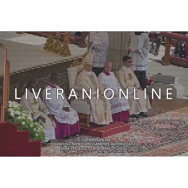 ROMA - 18 Maggio 2025 Celebrazione Eucaristica per l’inizio del Ministero Petrino del Vescovo di Roma Leone XIV Nella Foto: Pope Leone XIV Andrea Bracaglia- AGENZIA ALDO LIVERANI SAS