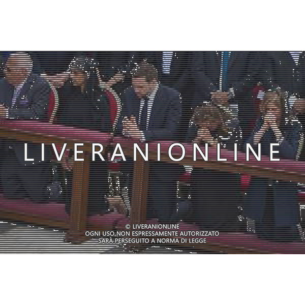 ROMA - 18 Maggio 2025 Celebrazione Eucaristica per l’inizio del Ministero Petrino del Vescovo di Roma Leone XIV Nella Foto: JD Vance, Usha Vance, Dina Boluarte Andrea Bracaglia- AGENZIA ALDO LIVERANI SAS