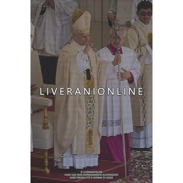 ROMA - 18 Maggio 2025 Celebrazione Eucaristica per l’inizio del Ministero Petrino del Vescovo di Roma Leone XIV Nella Foto: Pope Leone XIV Andrea Bracaglia- AGENZIA ALDO LIVERANI SAS
