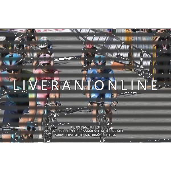 18-05-2025 Giro D\'italia; Tappa 09 Gubbio - Siena; 2025, Xds - Astana; Ulissi, Diego; Fortunato, Lorenzo; Siena; foto stefano sirotti-ag aldo liverani sas