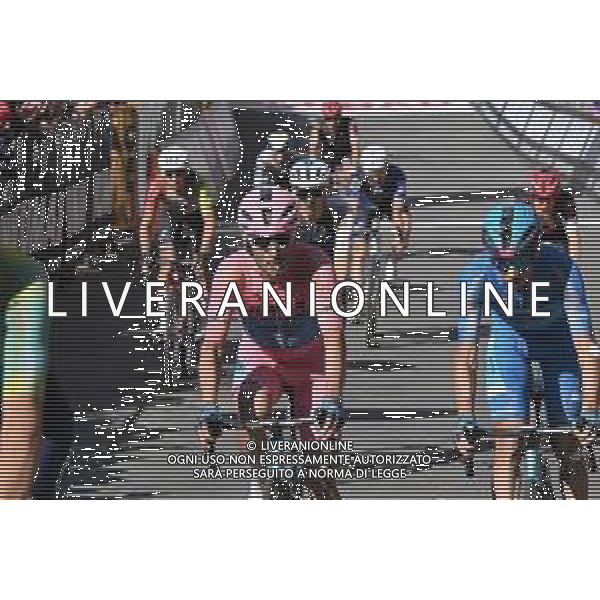 18-05-2025 Giro D\'italia; Tappa 09 Gubbio - Siena; 2025, Xds - Astana; Ulissi, Diego; Fortunato, Lorenzo; Siena; foto stefano sirotti-ag aldo liverani sas