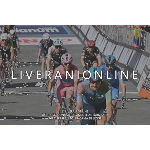 18-05-2025 Giro D\'italia; Tappa 09 Gubbio - Siena; 2025, Xds - Astana; Ulissi, Diego; Fortunato, Lorenzo; Siena; foto stefano sirotti-ag aldo liverani sas