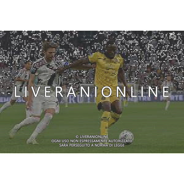 TVMV-Torino 18.05.2025 Allianz Stadium @Manuela Viganti /Ag. Aldo Liverani sas Juventus vs Udinese Campionato Calcio Serie A Enilive 2024/2025 37a giornata Nella foto: manuel locatelli e keinan davis ©Viganti - AGENZIA ALDO LIVERANI SAS