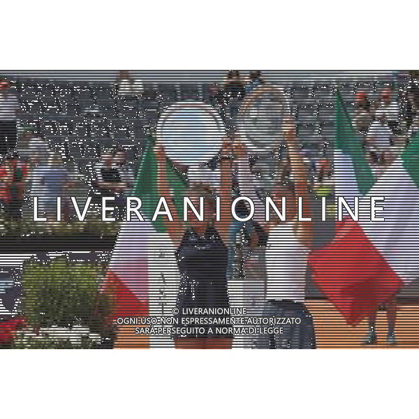 18 Maggio 2025 ROMA- Internazionali d’Italia 2025 Nella foto: jasmine paolini e sara errani foto andrea rosito-ag aldo liverani sas