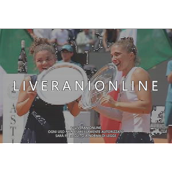 18 Maggio 2025 ROMA- Internazionali d’Italia 2025 Nella foto: jasmine paolini e sara errani foto andrea rosito-ag aldo liverani sas