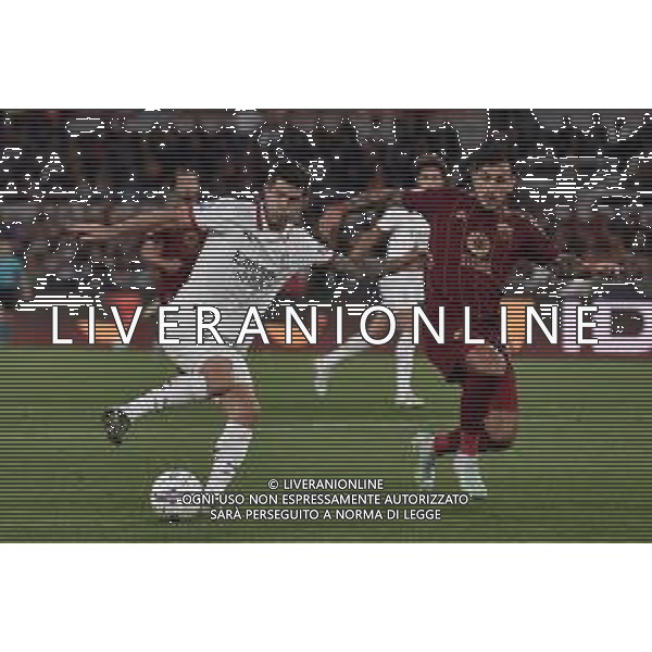 Roma vs Milan Campionato Serie A Enilive - 37 Giornata Stadio Olimpico - Roma 18-05-2025 nella foto Pulisic e Paredes ©FEDERICO GAETANO - AGENZIA ALDO LIVERANI SAS