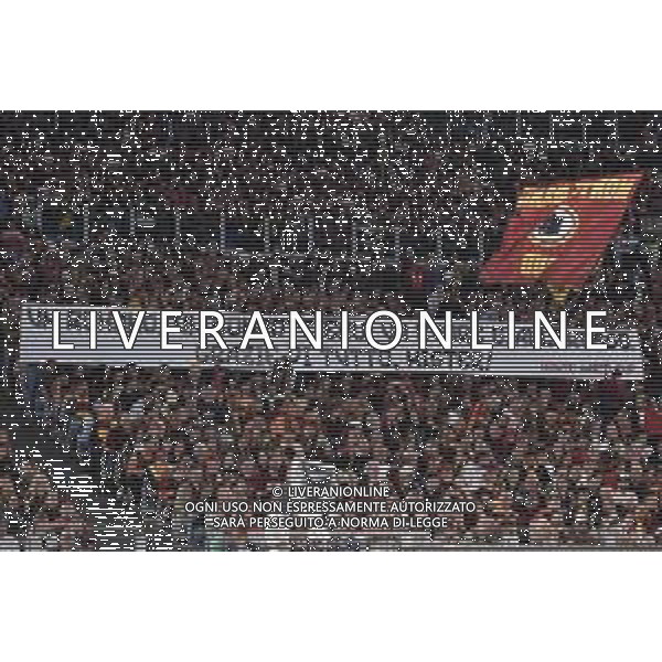 Roma vs Milan Campionato Serie A Enilive - 37 Giornata Stadio Olimpico - Roma 18-05-2025 nella foto Striscione tifosi per claudio Ranieri ©FEDERICO GAETANO - AGENZIA ALDO LIVERANI SAS