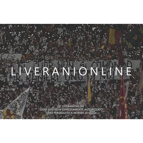 Roma vs Milan Campionato Serie A Enilive - 37 Giornata Stadio Olimpico - Roma 18-05-2025 nella foto Striscione tifosi per claudio Ranieri ©FEDERICO GAETANO - AGENZIA ALDO LIVERANI SAS