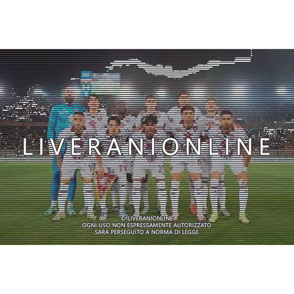 TVEM May 18, 2025 Lecce, Italy - US Lecce vs Torino FC - Italian soccer serie A 2024/25 - Via Del Mare Stadium. In the pic: Torino FC team line up foto emmanuele mastrodonato-ag aldo liverani sas