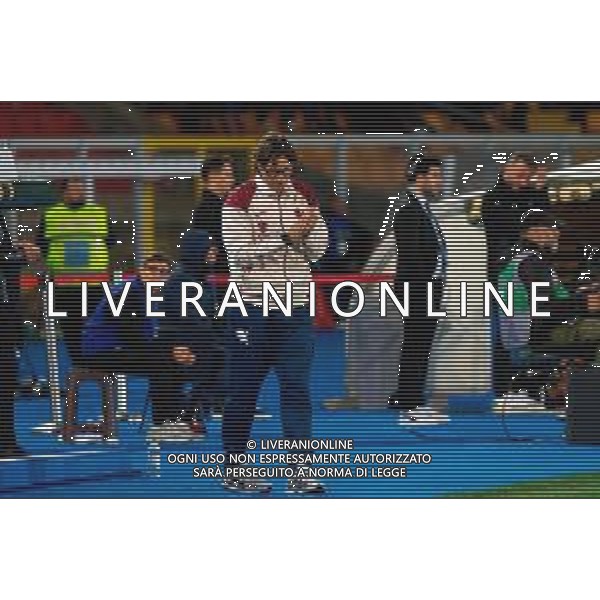 TVEM May 18, 2025 Lecce, Italy - US Lecce vs Torino FC - Italian soccer serie A 2024/25 - Via Del Mare Stadium. In the pic: coach Paolo Vanoli of Torino FC foto emmanuele mastrodonato-ag aldo liverani sas