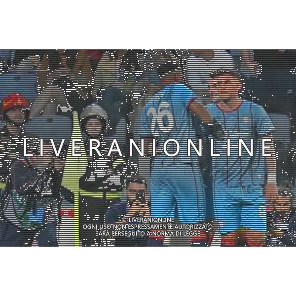 18-5-2025. Cagliari calcio-Venezia F.C., 37° giornata Serie A calcio Italia 2024/2025, stadio Unipol Domus Cagliari. Foto Salvatore Moi/Agenzia Aldo Liverani s.as. Nella foto: Gol ed esultanza del Cagliari contro Venezia in casa allo stadio Unipol Domus. Segna: Yerry Mina Cagliari ©MOI SALVATORE - AGENZIA ALDO LIVERANI SAS