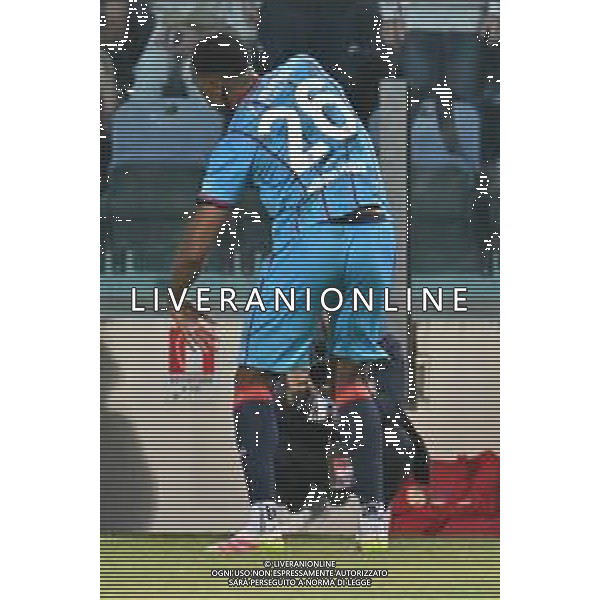 18-5-2025. Cagliari calcio-Venezia F.C., 37° giornata Serie A calcio Italia 2024/2025, stadio Unipol Domus Cagliari. Foto Salvatore Moi/Agenzia Aldo Liverani s.as. Nella foto: Gol ed esultanza del Cagliari contro Venezia in casa allo stadio Unipol Domus. Segna: Yerry Mina Cagliari ©MOI SALVATORE - AGENZIA ALDO LIVERANI SAS