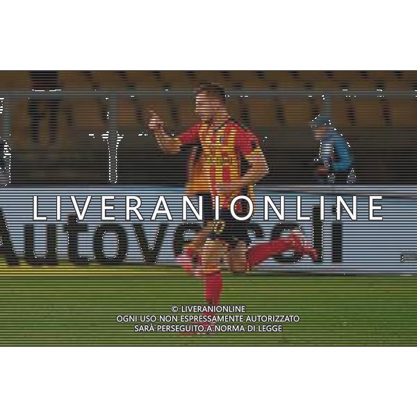 TVEM May 18, 2025 Lecce, Italy - US Lecce vs Torino FC - Italian soccer serie A 2024/25 - Via Del Mare Stadium. In the pic: Ylber Ramadani of US Lecce celebrates after scoring a goal foto emmanuele mastrodonato-ag aldo liverani sas