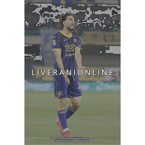 Suat Serdar of Hellas Verona FC expresses disappointment during Hellas Verona FC vs Como FC 1907, 37° Serie A Enilive 2024-25 game at Marcantonio Bentegodi stadium in Verona (VR), Italy, on May 18, 2025. (Photo by Davide Casentini)- AGENZIA ALDO LIVERANI SAS
