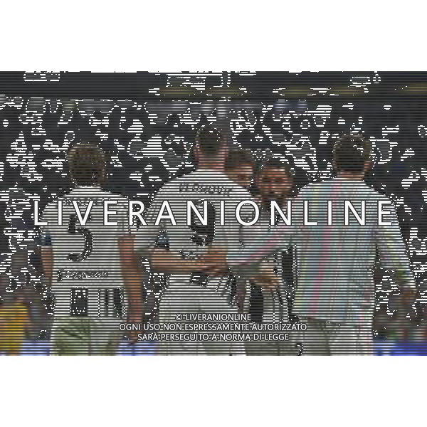 TVMV-Torino 18.05.2025 Allianz Stadium @Manuela Viganti /Ag. Aldo Liverani sas Juventus vs Udinese Campionato Calcio Serie A Enilive 2024/2025 37a giornata Nella foto: esultanza juventus dopo il gol di dusan vlahovic ©TVMV Viganti - AGENZIA ALDO LIVERANI SAS
