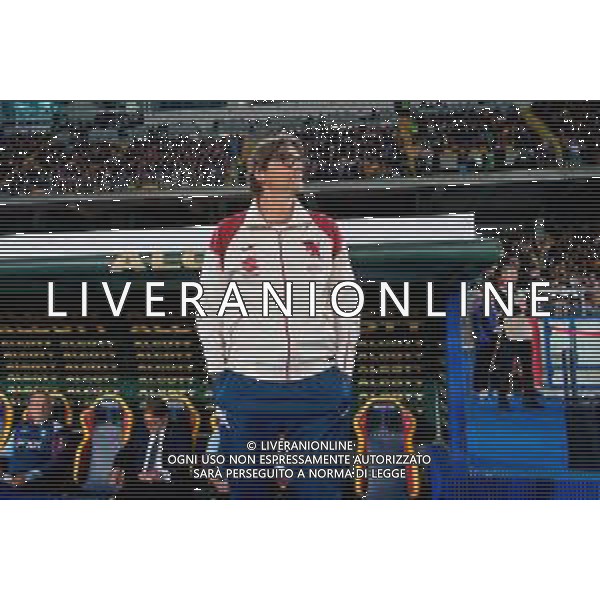TVEM May 18, 2025 Lecce, Italy - US Lecce vs Torino FC - Italian soccer serie A 2024/25 - Via Del Mare Stadium. In the pic: coach Paolo Vanoli of Torino FC foto emmanuele mastrodonato-ag aldo liverani sas