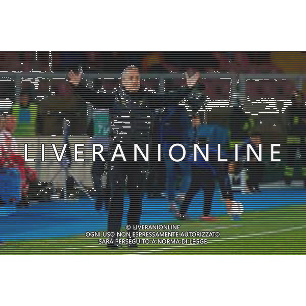 TVEM May 18, 2025 Lecce, Italy - US Lecce vs Torino FC - Italian soccer serie A 2024/25 - Via Del Mare Stadium. In the pic: coach Marco Giampaolo of US Lecce foto emmanuele mastrodonato-ag aldo liverani sas