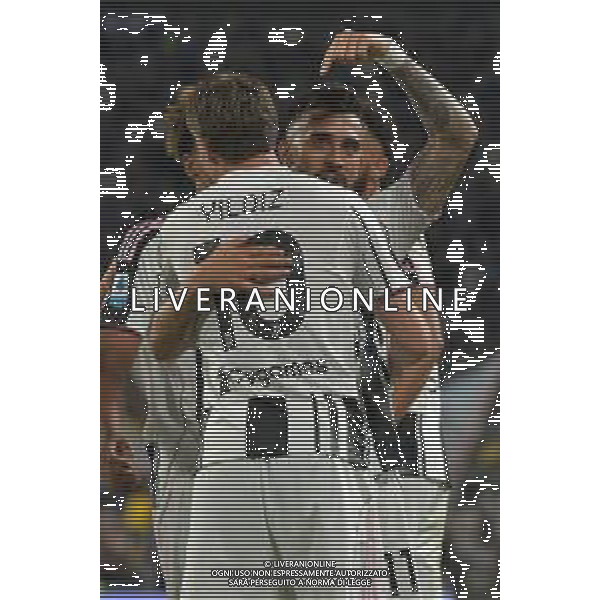 TVMV-Torino 18.05.2025 Allianz Stadium @Manuela Viganti /Ag. Aldo Liverani sas Juventus vs Udinese Campionato Calcio Serie A Enilive 2024/2025 37a giornata Nella foto: esultanza juventus dopo il gol di nico gonzalez