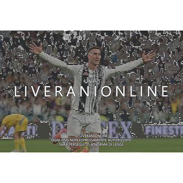 TVMV-Torino 18.05.2025 Allianz Stadium @Manuela Viganti /Ag. Aldo Liverani sas Juventus vs Udinese Campionato Calcio Serie A Enilive 2024/2025 37a giornata Nella foto: esultanza dusan vlahovic dopo il gol