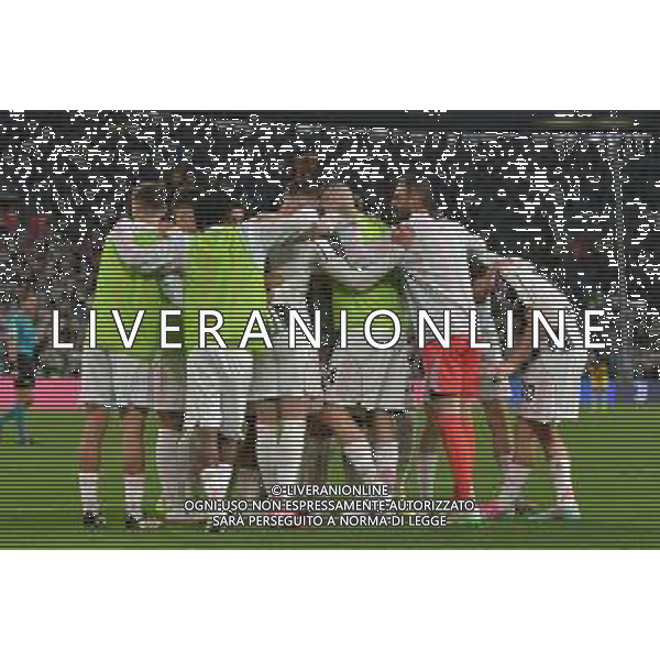 TVMV-Torino 18.05.2025 Allianz Stadium @Manuela Viganti /Ag. Aldo Liverani sas Juventus vs Udinese Campionato Calcio Serie A Enilive 2024/2025 37a giornata Nella foto: esultanza juventus dopo il gol di dusan vlahovic