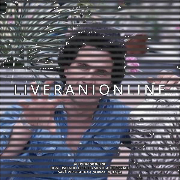 DIAP-RETROSPETTIVA ADRIANO PAPPALARDO CANTANTE NELLA FOTO ADRIANO PAPPALARDO AD ASIAGO AL FESTIVALBAR NELL\'ANNO 1972 ARCHIVIO GIOVANNI LIVERANI-AG ALDO LIVERANI SAS
