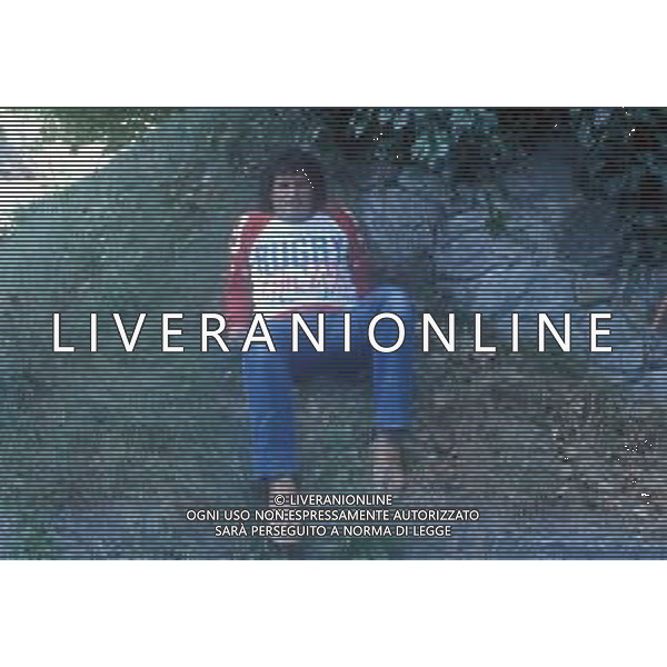 DIAP-RETROSPETTIVA ADRIANO PAPPALARDO CANTANTE NELLA FOTO ADRIANO PAPPALARDO AL FESTIVALBAR NELL\'ANNO 1979 ARCHIVIO GIOVANNI LIVERANI-AG ALDO LIVERANI SAS
