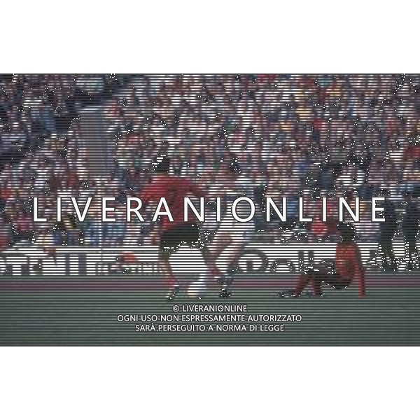 DIAP-RETROSPETTIVA ROMEO BENETTI CALCIATORE NELLA FOTO ROMEO BENETTI CON LA MAGLIA DELLA NAZIONALE ITALIANA DI CALCIO AG ALDO LIVERANI SAS