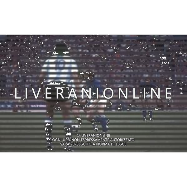 DIAP-RETROSPETTIVA ROMEO BENETTI CALCIATORE NELLA FOTO ROMEO BENETTI CON LA MAGLIA DELLA NAZIONALE ITALIANA DI CALCIO AG ALDO LIVERANI SAS