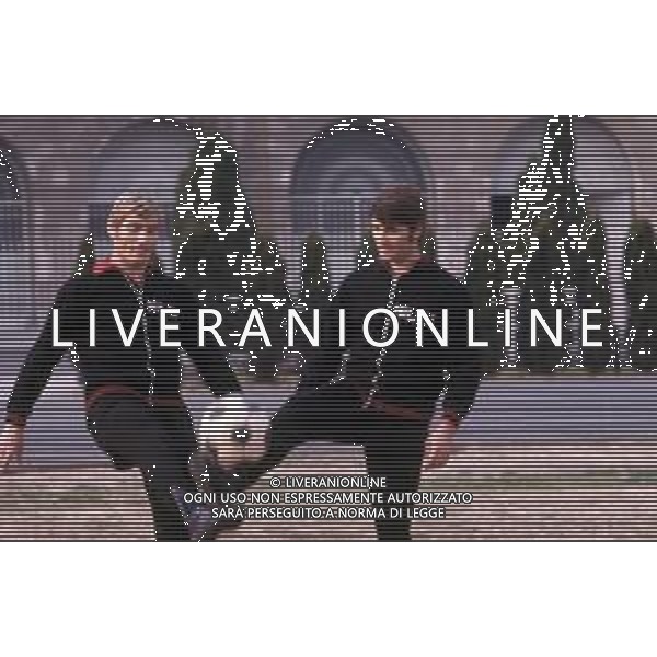 DIAP-RETROSPETTIVA ROMEO BENETTI CALCIATORE NELLA FOTO ROMEO BENETTI CON LA MAGLIA DEL MILAN CALCIO AG ALDO LIVERANI SAS