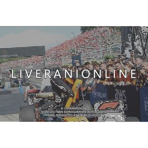 IMOLA 18 05 2025 IMOLA AUTODROMO ENZO E DINO FERRARI DOMENICA FORMULA 1 GRAN PREMIO DEL MADE IN ITALY E DELL\'EMILIA ROMAGNA NELLA FOTO OSCAR PIASTRI DOPO LA GARA TERZO POSTO MCLAREN ©SANNA - AGENZIA ALDO LIVERANI SAS