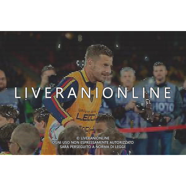 TVEM May 18, 2025 Lecce, Italy - US Lecce vs Torino FC - Italian soccer serie A 2024/25 - Via Del Mare Stadium. In the pic: Ylber Ramadani of US Lecce ©TVEM Emmanuele Mastrodonato - AGENZIA ALDO LIVERANI SAS