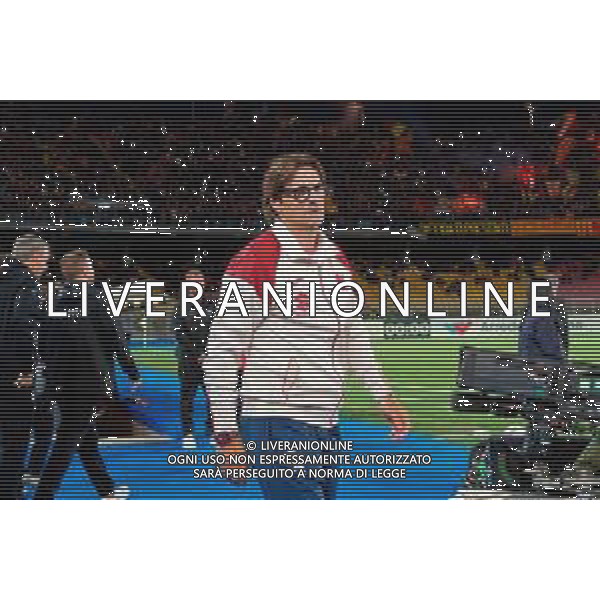 TVEM May 18, 2025 Lecce, Italy - US Lecce vs Torino FC - Italian soccer serie A 2024/25 - Via Del Mare Stadium. In the pic: coach Paolo Vanoli of Torino FC ©TVEM Emmanuele Mastrodonato - AGENZIA ALDO LIVERANI SAS