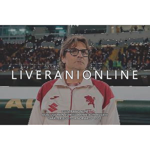 TVEM May 18, 2025 Lecce, Italy - US Lecce vs Torino FC - Italian soccer serie A 2024/25 - Via Del Mare Stadium. In the pic: coach Paolo Vanoli of Torino FC ©TVEM Emmanuele Mastrodonato - AGENZIA ALDO LIVERANI SAS