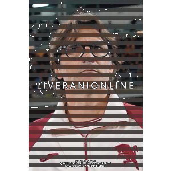 TVEM May 18, 2025 Lecce, Italy - US Lecce vs Torino FC - Italian soccer serie A 2024/25 - Via Del Mare Stadium. In the pic: coach Paolo Vanoli of Torino FC ©TVEM Emmanuele Mastrodonato - AGENZIA ALDO LIVERANI SAS