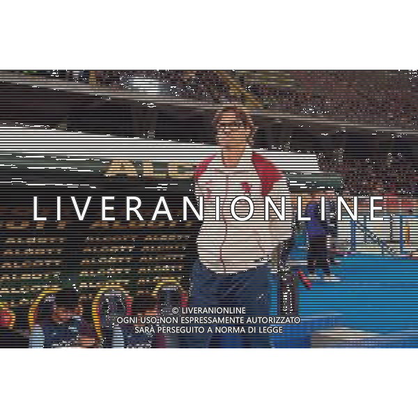 TVEM May 18, 2025 Lecce, Italy - US Lecce vs Torino FC - Italian soccer serie A 2024/25 - Via Del Mare Stadium. In the pic: coach Paolo Vanoli of Torino FC ©TVEM Emmanuele Mastrodonato - AGENZIA ALDO LIVERANI SAS