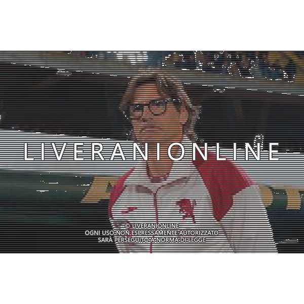 TVEM May 18, 2025 Lecce, Italy - US Lecce vs Torino FC - Italian soccer serie A 2024/25 - Via Del Mare Stadium. In the pic: coach Paolo Vanoli of Torino FC ©TVEM Emmanuele Mastrodonato - AGENZIA ALDO LIVERANI SAS