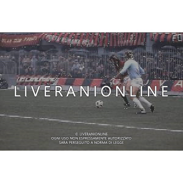 DIAP-RETROSPETTIVA PIERO PRATI CALCIATORE NELLA FOTO PIERO PRATI CON LA MAGLIA DEL MILAN CALCIO AG ALDO LIVERANI SAS
