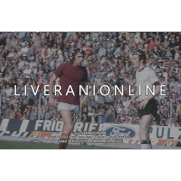 DIAP-RETROSPETTIVA PIERO PRATI CALCIATORE NELLA FOTO PIERO PRATI CON LA MAGLIA DELLA ROMA CALCIO AG ALDO LIVERANI SAS