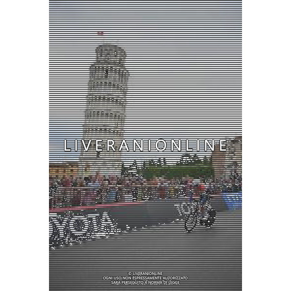 20-05-2025 Giro D\'italia; Tappa 10 Lucca - Pisa; 2025, Lidl - Trek; Hoole, Daan; Pisa Piazza Dei Miracoli; ©SIROTTI - AGENZIA ALDO LIVERANI SAS