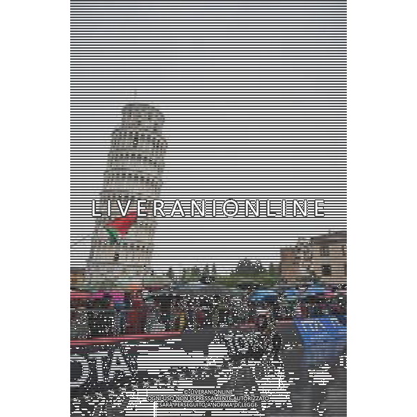 20-05-2025 Giro D\'italia; Tappa 10 Lucca - Pisa; 2025, Lidl - Trek; Ciccone, Giulio; Pisa Piazza Dei Miracoli; ©SIROTTI - AGENZIA ALDO LIVERANI SAS