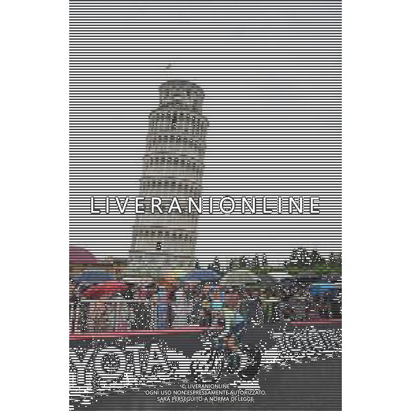 20-05-2025 Giro D\'italia; Tappa 10 Lucca - Pisa; 2025, Xds - Astana; Ulissi, Diego; Pisa Piazza Dei Miracoli; ©SIROTTI - AGENZIA ALDO LIVERANI SAS
