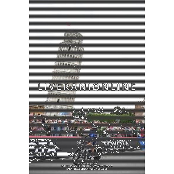 20-05-2025 Giro D\'italia; Tappa 10 Lucca - Pisa; 2025, Groupama - Fdj; Gaudu, David; Pisa Piazza Dei Miracoli; ©SIROTTI - AGENZIA ALDO LIVERANI SAS