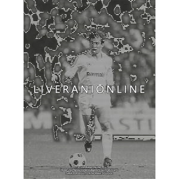 ST-RETROSPETTIVA MARTIN VASQUEZ CALCIATORE NELLA FOTO MARTIN VASQUEZ CON LA MAGLIA DEL REAL MADRID AG ALDO LIVERANI SAS