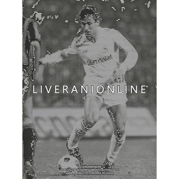 ST-RETROSPETTIVA MARTIN VASQUEZ CALCIATORE NELLA FOTO MARTIN VASQUEZ CON LA MAGLIA DEL REAL MADRID AG ALDO LIVERANI SAS