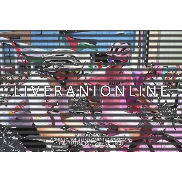 21-05-2025 Giro D\'italia; Tappa 11 Viareggio - Castelnovo Ne Monti; 2025, Uae Team Emirates - Xrg; Del Toro Romero, Isaac; Ayuso Pesquera, Juan; Viareggio;