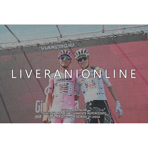 21-05-2025 Giro D\'italia; Tappa 11 Viareggio - Castelnovo Ne Monti; 2025, Uae Team Emirates - Xrg; Ayuso Pesquera, Juan; Del Toro Romero, Isaac; Viareggio;