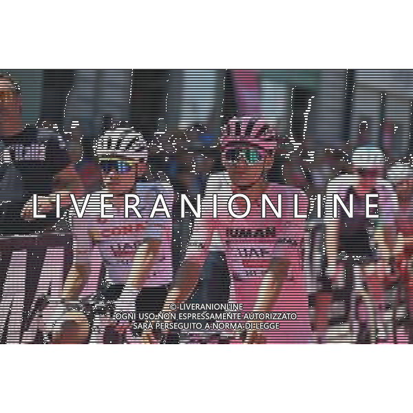 21-05-2025 Giro D\'italia; Tappa 11 Viareggio - Castelnovo Ne Monti; 2025, Uae Team Emirates - Xrg; Del Toro Romero, Isaac; Ayuso Pesquera, Juan; Viareggio;