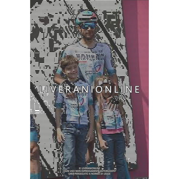 21-05-2025 Giro D\'italia; Tappa 11 Viareggio - Castelnovo Ne Monti; 2025, Bahrain - Victorious; Caruso, Damiano; Figli Caruso, Damiano; Viareggio;