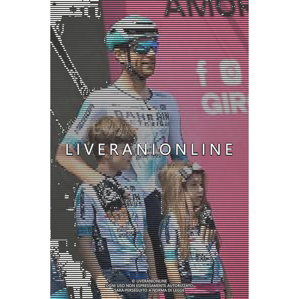 21-05-2025 Giro D\'italia; Tappa 11 Viareggio - Castelnovo Ne Monti; 2025, Bahrain - Victorious; Caruso, Damiano; Figli Caruso, Damiano; Viareggio;