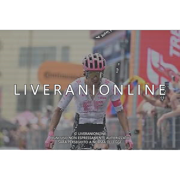 21-05-2025 Giro D\'italia; Tappa 11 Viareggio - Castelnovo Ne Monti; 2025, Ef Education - Easypost; Carapaz Antonio, Richard Antonio; Castelnovo Ne Monti; ©SIROTTI - AGENZIA ALDO LIVERANI SAS
